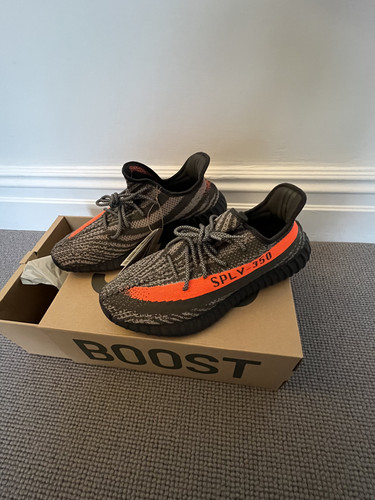 Adidas Yeezy Boost 350 V2 Carbon Beluga HQ7045 taglia 11 5 UK