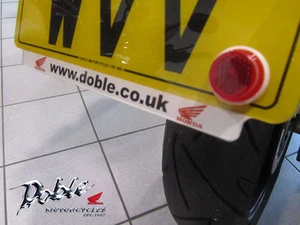 Rund selbstklebend 20mm Nummernschild Reflektor für Motorräder / Fahrrad TÜVs TÜV - Bild 1 von 2