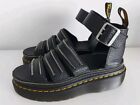 Dr Martens Clarissa II Quad Sandals. Size UK 5. Textured Leather. Platform...