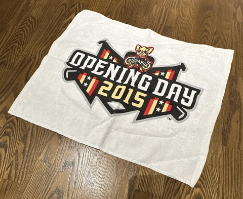 el paso chihuahuas baseball fan promotion towel 2015 season Texas Cover