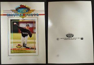 1981 - 1993 Topps Wax Box Bottom Cards Panel Cut Jumbo Master Photo * You PICK *