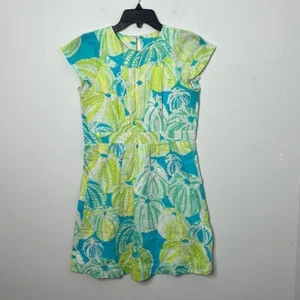Lilly Pulitzer Girl’s Lula Flowy Sea Urchin Dress 14 - Picture 1 of 7