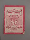 Sports Trader Series Lawn Tennis Pocket Rules Booklet W.B. Tattersall Ltd