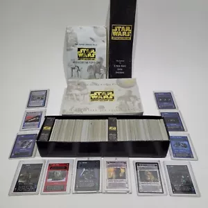 Star Wars Game CCG Customizable Card Lot Decipher 1996 Vintage Empire New Hope - Picture 1 of 7