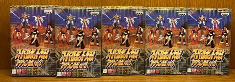 1999 Banpresto Super Robot Wars Model Kit Figures Set of 5 Cover