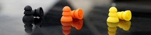 Plugfones Ersatz Silikon 27 NRR 10er-Pack 5 Paar Ersatzstecker OSHA ANSI - Bild 1 von 13