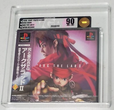 Sony PS1 Playstation Arc the Lad 2 PS1 Versión Japonesa VGA GRADO 90+ DORADO Foto 1 de 4