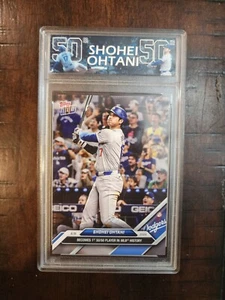 2024 MLB Topps Now Shohei Ohtani 1st Player in MLB History 50/50 LA Dodgers #722 - Picture 1 of 2