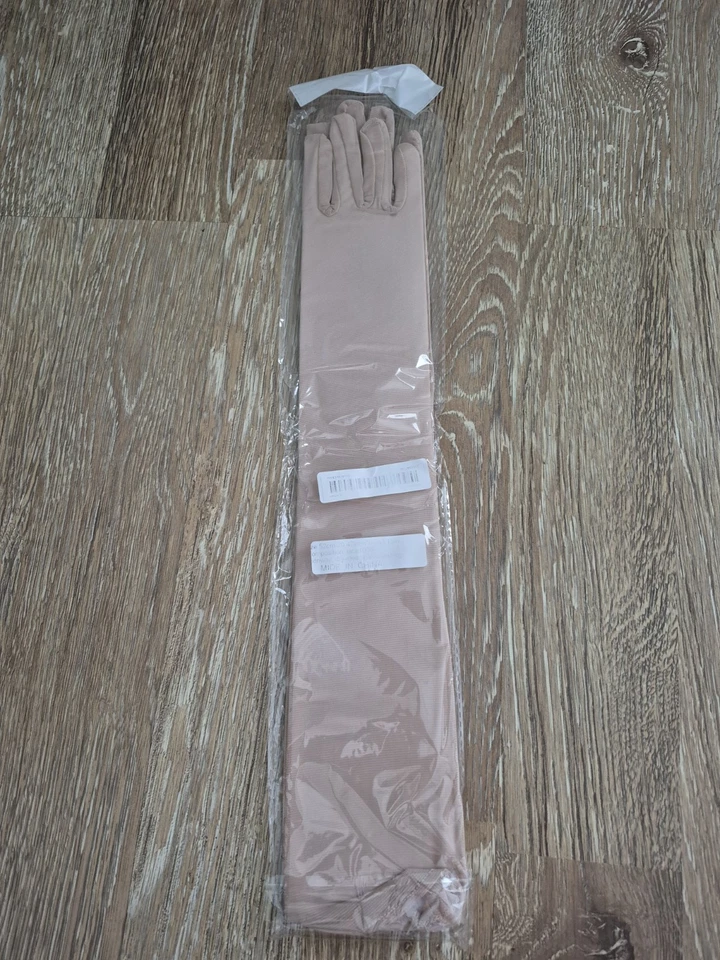 Womens Mesh See Through Sheer Gloves Mitten Evening Party Opera Long Gloves Sexy - Image 1 of 4