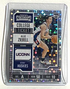 2025 Panini Contenders College Ticket Donuts Dots #5 ALLIE ZIEBELL UConn - Picture 1 of 2