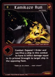 Kamikaze Run - Promo - FRS Promo - Firestorm CCG - Imagen 1 de 6