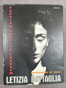 Letizia Battaglia Passion Justice Freedom Photographs Of Sicily HC Book - Picture 1 of 13