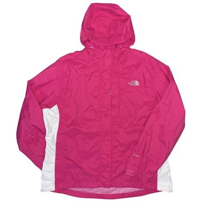 Chaqueta de Lluvia The North Face Stinson ABUK HyVent Cremallera Completa con Capucha Talla XL Rosa Blanco Foto 1 de 4