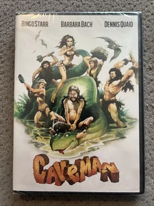 Caveman (DVD, NEW, 1981) Ringo Starr, Barbara Bach Sealed - Picture 1 of 3