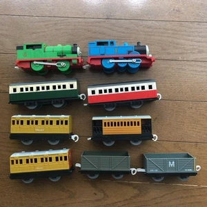 Plarail Thomas the Tank Engine Set of 9 Including Thomas Percy Annie Rare Retro - Picture 1 of 9