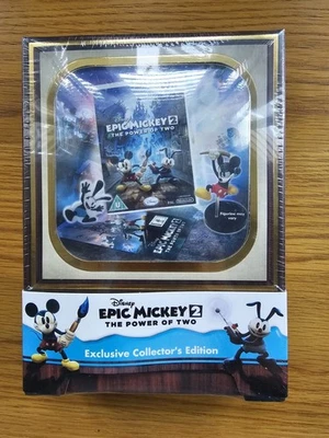 Disney Epic Mickey 2 :Power of Two Collectors Ed. Nintendo Wii U. Rare & Sealed. - Image 1 of 2