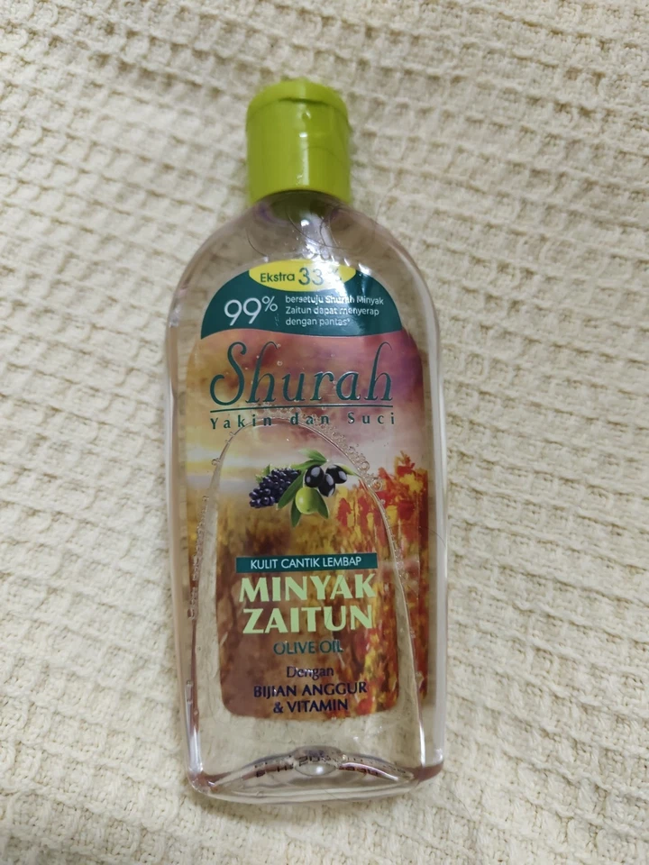 Shurah Minyak Zaitun 200ml (Malaysia) – Natural Olive Oil for Skin & Hair - Image 1 of 1