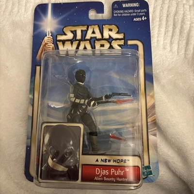STAR WARS Djas Puhr Alien Bounty Hunter Una NUEVA ESPERANZA Colección 2 #40 Nuevo en Paquete Foto 1 de 4