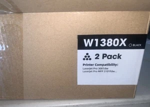 W1380x Druckerpatronen versiegelt X2 Laser Jet Pro 3001dw - Bild 1 von 5