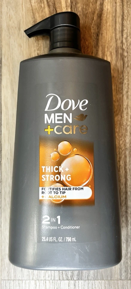 Шампунь Dove Men+Care Vigor 2 в 1 + кондиционер кофеин и кальций 25,4 жидких унции - Изображение 1 из 1