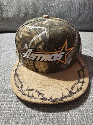 Houston Astros TBG Realtree Trophy Hunter 7 1/4 The Better Generation Ala de Gamuza Foto 1 de 4