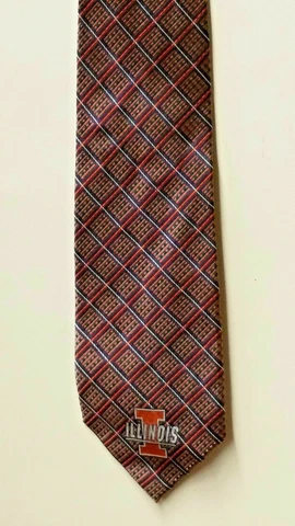 NCAA Illinois Fighting Illini Team Neck Tie (Woven #3) NEW Cover