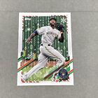Lorenzo Cain Metallic Snowflake Parallel Card 2021 Topps Holiday #Hw162 Brewers