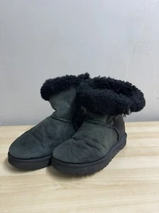 UGG Australia Damen Stiefel Bailey Bow II Freizeit Pull-On Knöchel Wildleder UK 4,5 (S101 - Bild 1 von 8