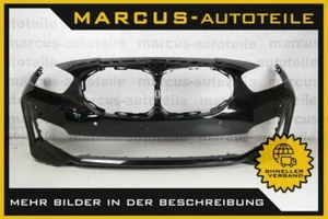 BMW 1er F40 M-Sport ab bj 2019 Stoßstange Vorne Original 8070928 M-Paket Schwarz - Picture 1 of 12