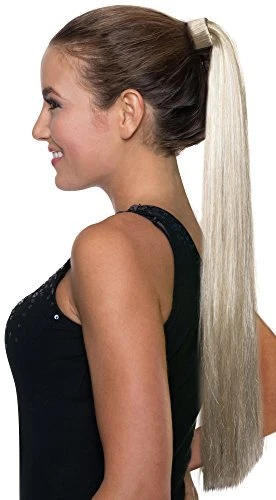 Ponytail Clip Wig Hair Fancy Dress Up Halloween Adult Costume Accessory 4 COLORS - Image 1 of 1