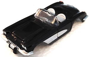 1959 Chevrolet Corvette Black JL TJet HO Slot Car BODY for AURORA autoworld DASH - Picture 1 of 8