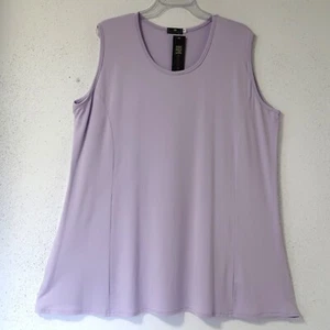 NAVEED Oversize Tunika Long-Shirt Long-Top Basic 52-54 (5) Viskosemix flieder - Bild 1 von 2