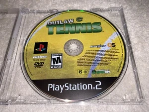 Outlaw Tennis (Sony PlayStation 2, 2005) PS2 Black Label Game in Plain Case Exc! - Picture 1 of 1