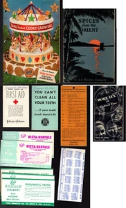 VENTA: Galletas EFÍMERAS vintage, especias, cócteles, primeros auxilios, etc. - Imagen 1 de 5
