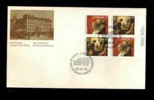 FDC-1781**Canada 1980 #849-852 Royal Academy of Arts FDC **Cachet - Picture 1 of 2