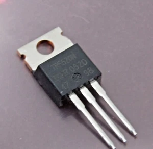 ( 5 PCS ) IRF520N IR TO-220 N-Channel IR Power MOSFET IRF520 -- NOS Arduino - Picture 1 of 2