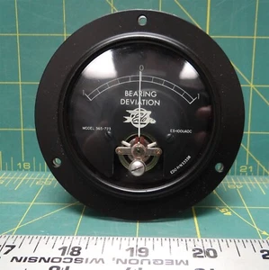 EDO Bearing Deviation Gauge P/N 33338 NSN 6695-00-766-1071, Range : 1-0-1 - Picture 1 of 4