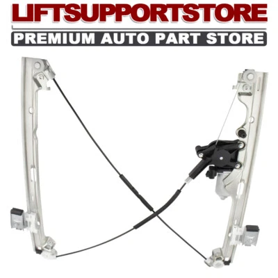 Regulador de ventana eléctrica con motor pasajero delantero derecho para Chevy GMC Cadillac Foto 1 de 4