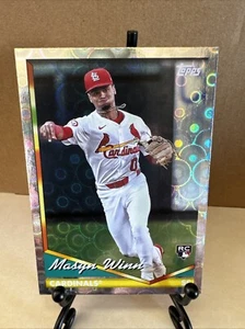 2024 Topps Archives Foilboard Target Endcap Exclusive Masyn Winn #204 RC - Picture 1 of 2