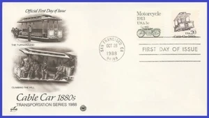 USA5 #2263 U/A PCS ARTCRAFT FDC Cable Car - Picture 1 of 1