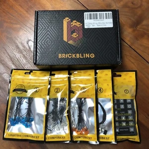 LED BrickBling Light Kit LEGO Milky Way Galaxy Remote Control Missing- USB Cable - Picture 1 of 8