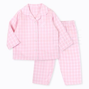 baby red check pyjamas