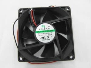 LX-FAN FDS802512H 8025 80x80x15mm DC 12V 0.23A 2 Lines Axial Cooling Fan - Picture 1 of 2