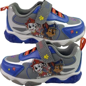 Nuevas Zapatillas sin cordones Paw Patrol para niños pequeños talla 11, azules, multicolores (19 cms) - Imagen 1 de 21