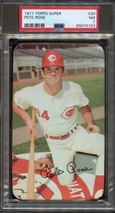 BB - 1971 - Topps Super - #20 - Pete Rose - PSA 7 - NM - Picture 1 of 2