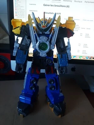 robot  power rangers  33 cm mophers beast X - ULTRAZORD -sonore - lumineux -TBE - Photo 1/4