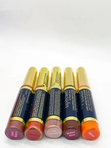 Lipsense Set of 5 Pink Champagne, Mulled Wine, Samon, Lexie Berry & Pomegranate