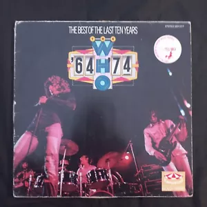 THE WHO- THE BEST OF THE LAST TEN YEARS- 64-74 DBL VINYL LP GERMANY PRESS - Picture 1 of 15