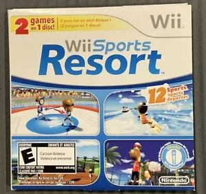 Wii Sports + Wii Sports Resort Dual Combo Disc (Nintendo Wii) 2 In 1 - Tested - Picture 1 of 3