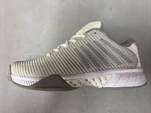K-Swiss Hypercourt Express Tennis Court Shoes 96613-424 Gray White Women Size 7 - Picture 1 of 13